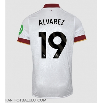 West Ham United Edson Alvarez #19 Tricou Fotbal Replică 2024-25 Barbati Treilea